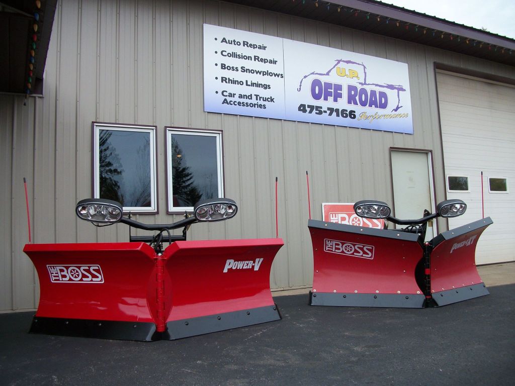 Pick up your snow plow from UP Off Road