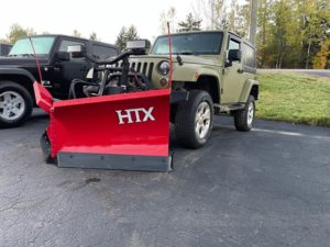 Get your Jeep fitted with a snow plow too!
