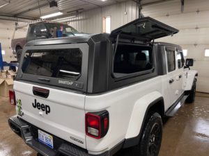 Smartcap installed on a Jeep